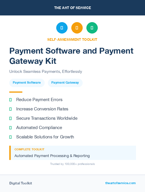 Payment Software and Payment Gateway Kit