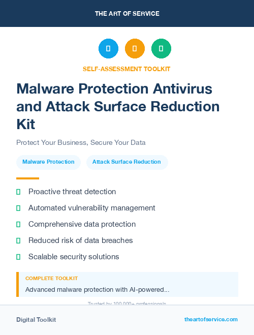 Malware Protection Antivirus and Attack Surface Reduction Kit