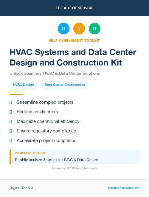 HVAC Systems and Data Center Design and Construction Kit