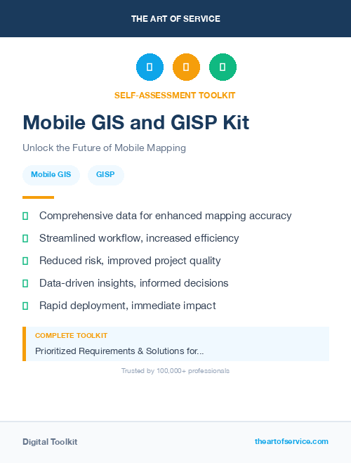 Mobile GIS and GISP Kit