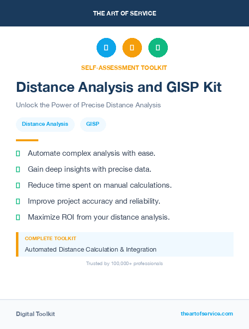 Distance Analysis and GISP Kit