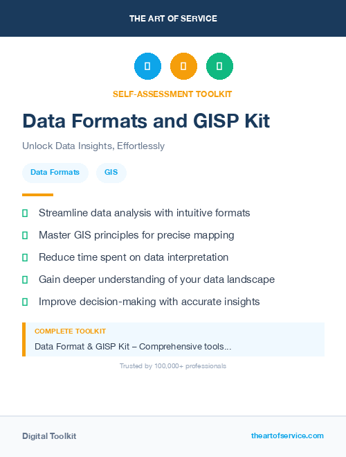 Data Formats and GISP Kit