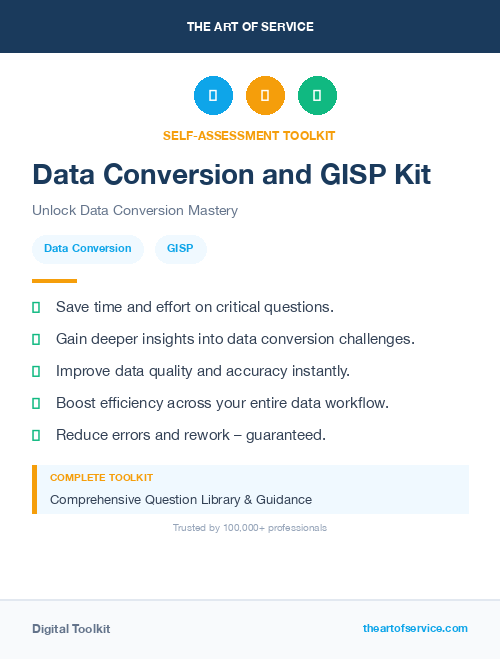 Data Conversion and GISP Kit