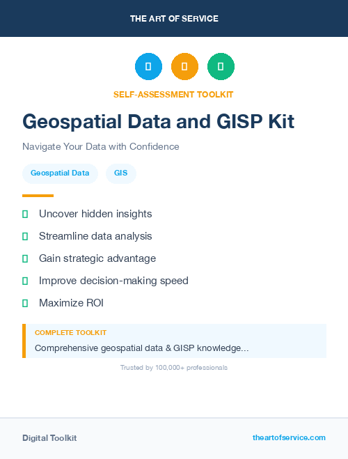 Geospatial Data and GISP Kit