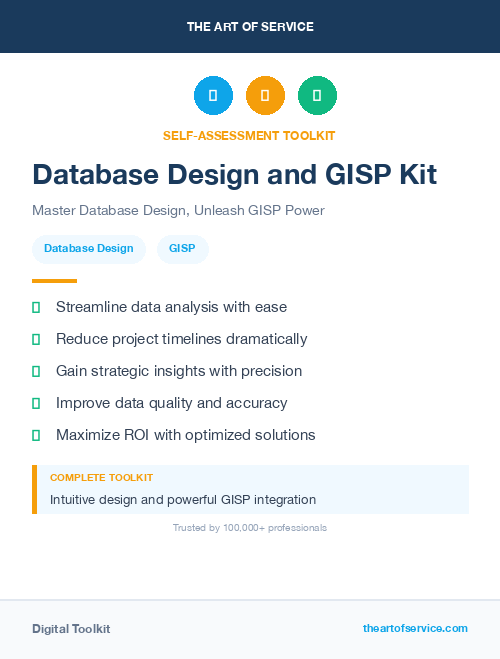 Database Design and GISP Kit