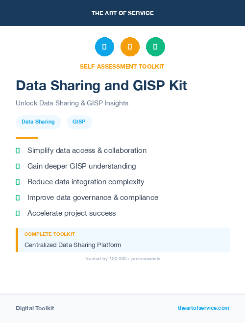 Data Sharing and GISP Kit