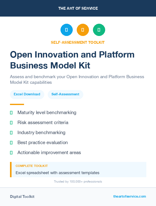 Open Innovation and Platform Business Model Kit