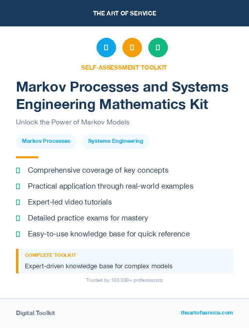 Markov Processes and Systems Engineering Mathematics Kit