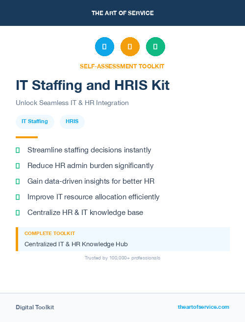 IT Staffing and HRIS Kit