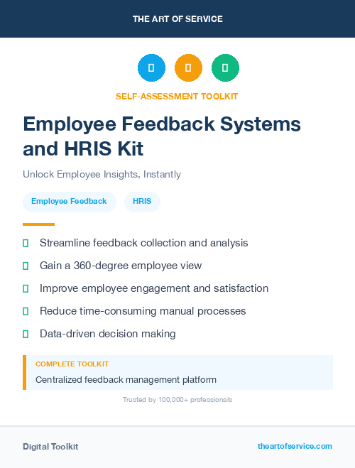Employee Feedback Systems and HRIS Kit