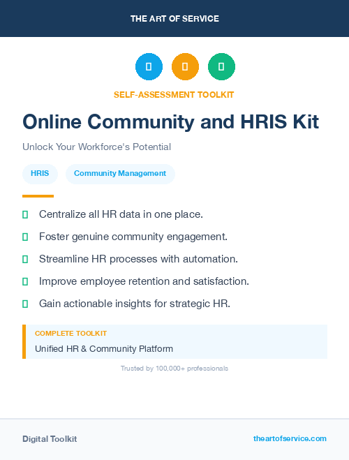 Online Community and HRIS Kit