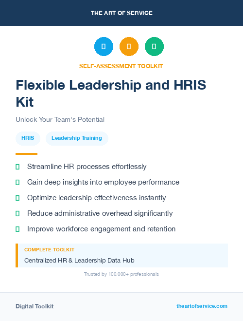 Flexible Leadership and HRIS Kit
