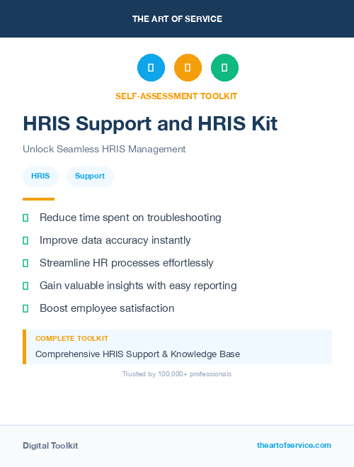 HRIS Support and HRIS Kit