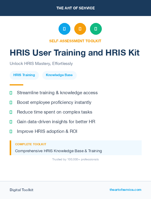 HRIS User Training and HRIS Kit