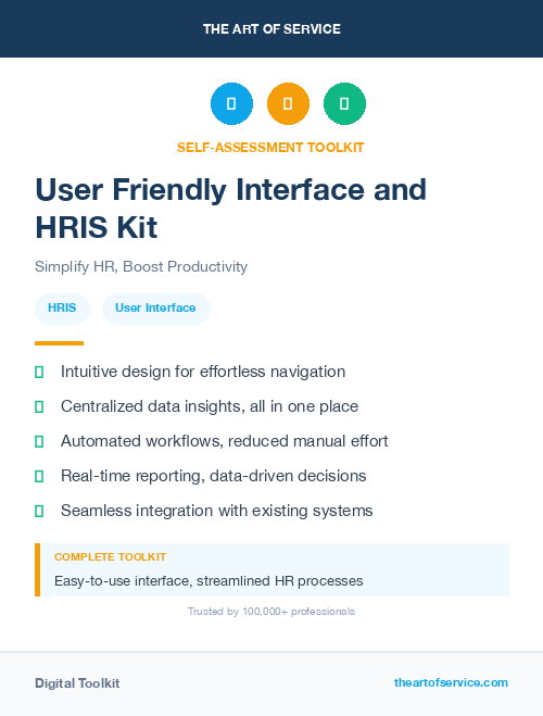 User Friendly Interface and HRIS Kit