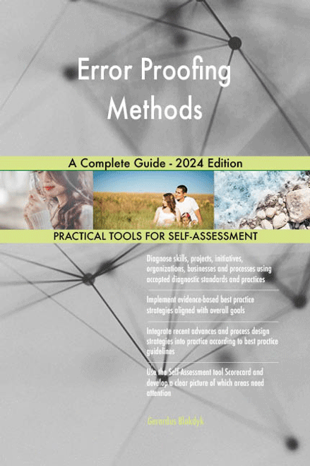 Error Proofing Methods Toolkit