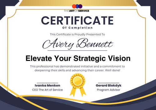 Elevate Your Strategic Vision; Mastering Future-Forward Business Growth