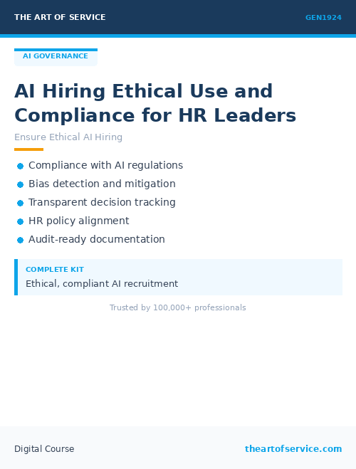 GEN1924 AI Hiring Ethical Use and Compliance for HR Leaders