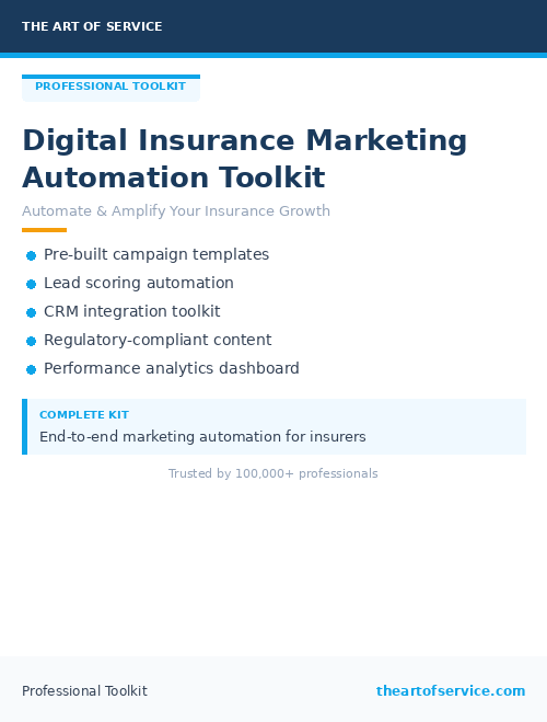 Digital Insurance Marketing Automation Toolkit