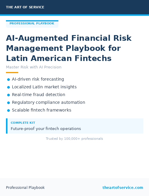 AI-Augmented Financial Risk Management Playbook for Latin American Fintechs