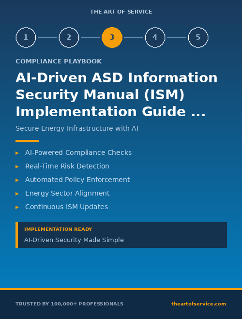 AI-Driven ASD Information Security Manual (ISM) Implementation Guide for Energy & Utilities