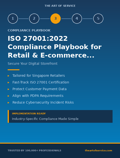 ISO 27001:2022 Compliance Playbook for Retail & E-commerce in Singapore