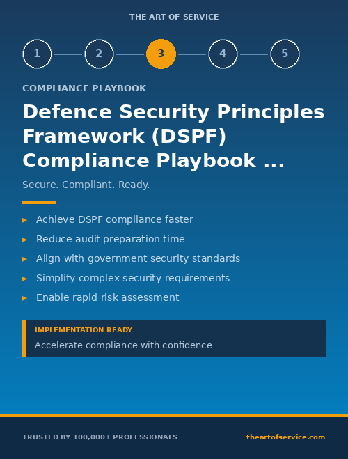 Defence Security Principles Framework (DSPF) Compliance Playbook for Government & Public Sector - Getting Started