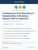 Transparency And Reporting in Sustainability in Business - Beyond CSR to Triple Bottom Line