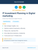 IT Investment Planning in Digital marketing
