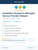 Installation Support in Managed Service Provider Dataset
