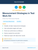 Measurement Strategies in Test Work Kit