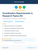 Coordination Requirements in Research Topics Kit