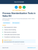 Process Standardization Tools in Sales Kit