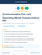 Communication Plan and Operating Model Transformation Kit