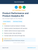 Product Performance and Product Analytics Kit