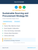 Sustainable Sourcing and Procurement Strategy Kit