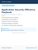 Application Security Efficiency Playbook