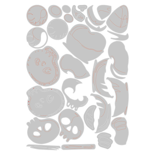 Thinlits Die Set 29PK Trick or Treat Colorize  by Tim Holtz 666002