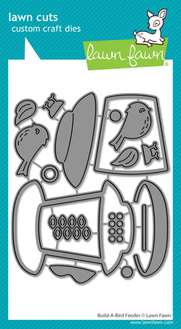 Lawn Fawn Dies Build-A-Bird Feeder LF3726
