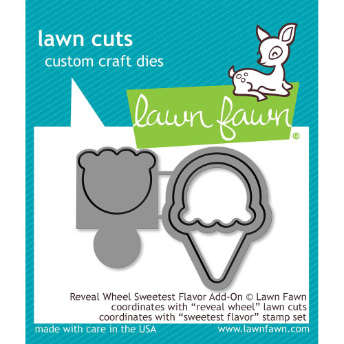 Lawn Fawn Die - LF1700 Reveal Wheel Sweetest Flavor