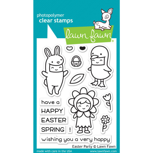 Lawn Fawn Clear Stamps  LF1589 Easter Party