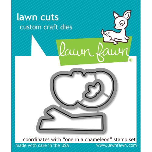 Lawn Fawn Lawn Cuts Custom Craft Die - LF1550 One In A Chameleon