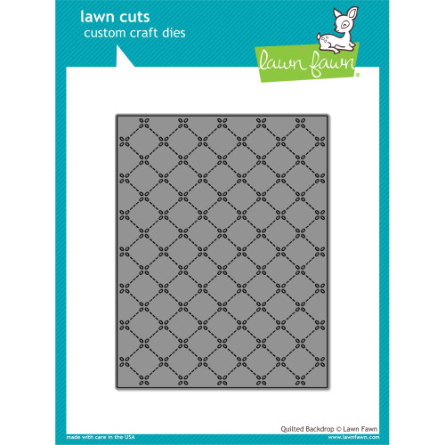 Lawn Cuts Custom Craft Die LF1625 Quilted Backdrop
