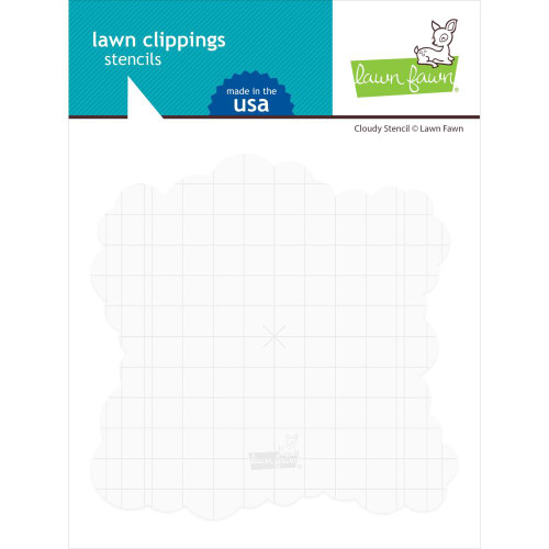 Lawn Clippings Stencils - LF2250 Cloudy