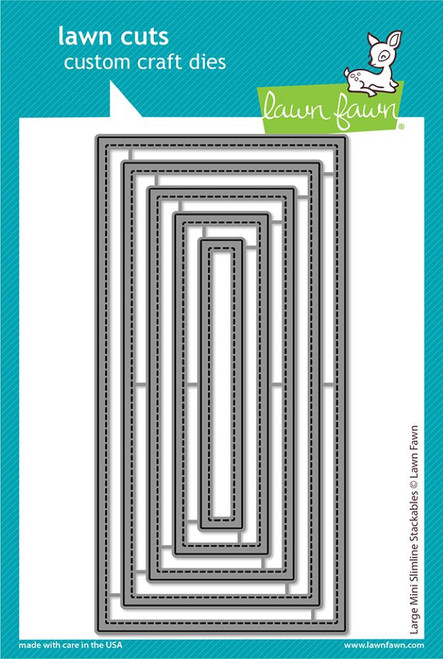 Lawn Cuts Custom Craft Die LF2732 Large Mini Slimline Stackables