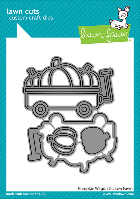 Lawn Fawn Dies pumpkin wagon LF2974