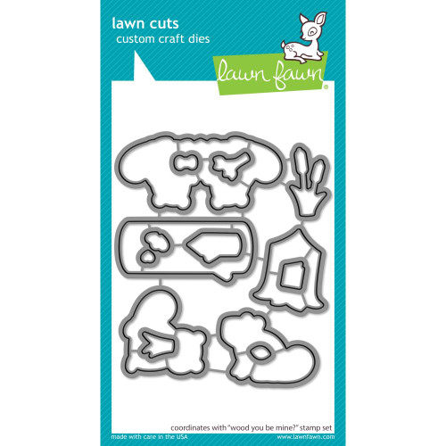 wood you be mine? Lawn Fawn Dies LF3012