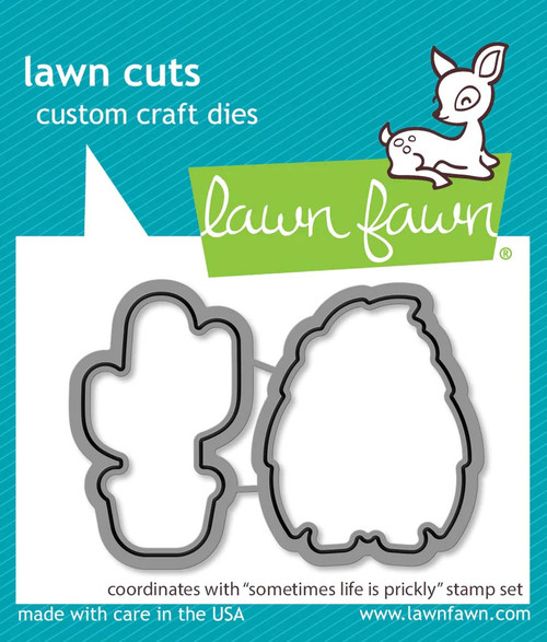 sometimes life is prickly lawn cuts Lawn Fawn Dies LF3356