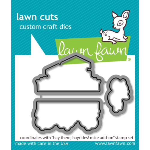 Hay There, Hayrides! Mice add-on Lawn Fawn Dies LF3216
