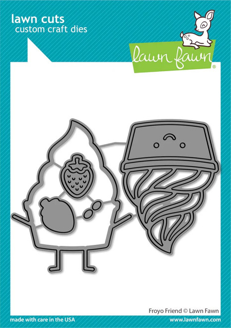 Lawn Fawn Dies froyo friend  LF3445